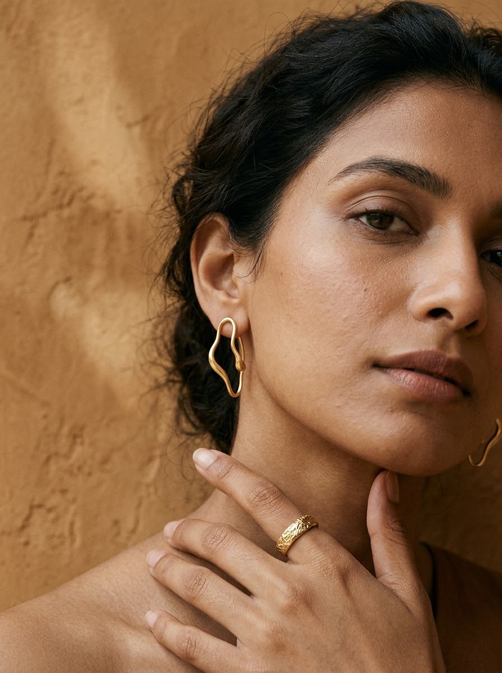 Molten Contour Hoops — view 2