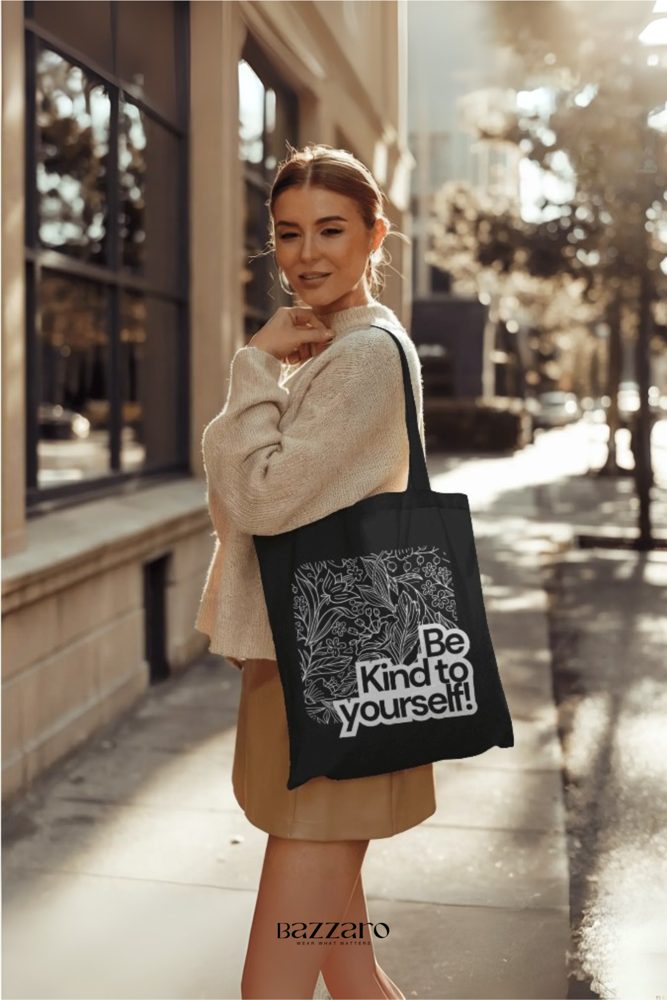 Botanical Canvas Tote