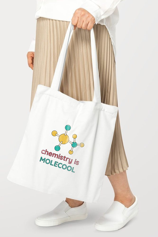 Chemistry Nerd Tote — view 2
