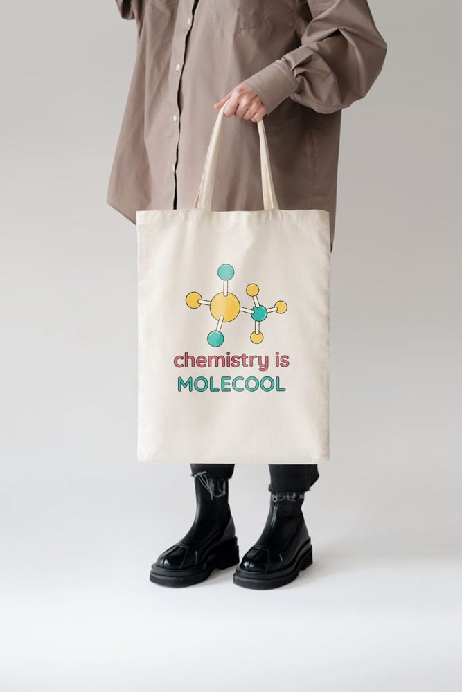 Chemistry Nerd Tote — view 3