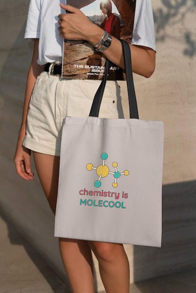 Chemistry Nerd Tote — view 5