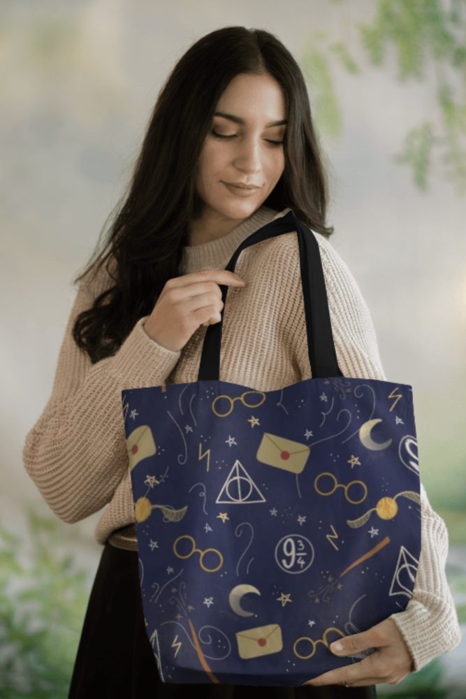 Blue Wizarding Tote — view 4