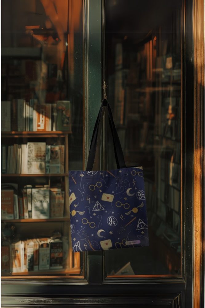 Blue Wizarding Tote — view 6