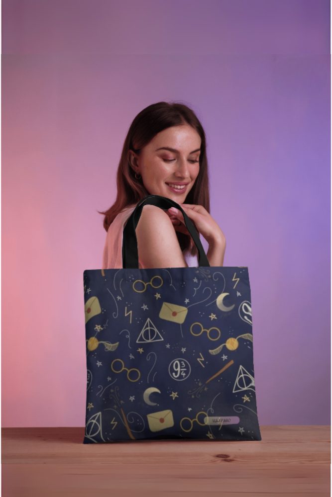 Blue Wizarding Tote