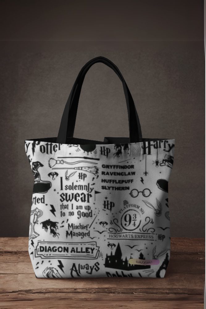 White Wizarding Tote — view 2