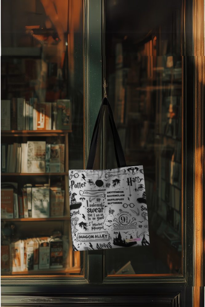 White Wizarding Tote — view 3
