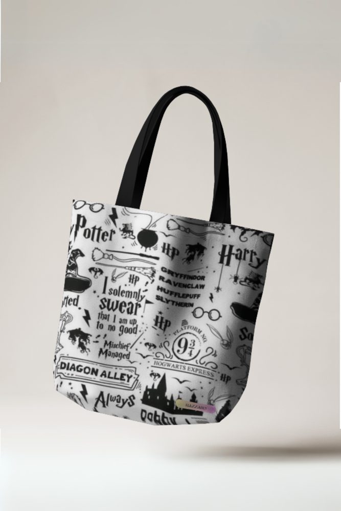 White Wizarding Tote — view 4
